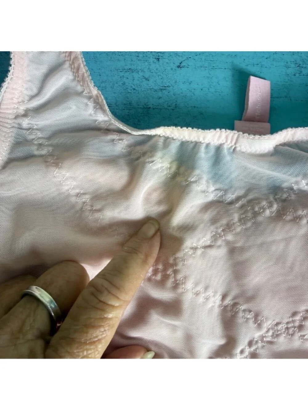 Comfort Choice Posture Support Bra 48C Front Closure Lace Pink NWT **